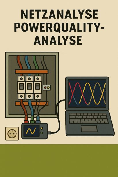 Beispielbild "Netzanalyse Powerquality-Analyse"